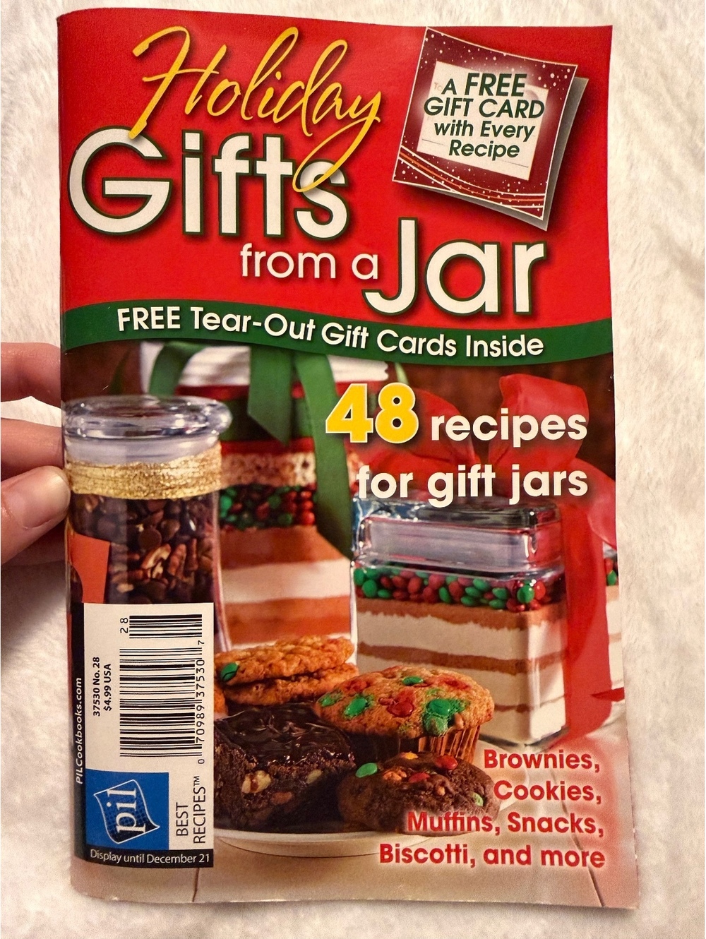 Holiday Gifts from a Jar: 48 Recipes for Gift Jars Cookbook Magazine